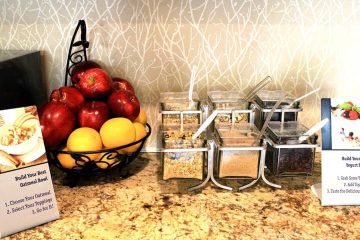 Breakfast area